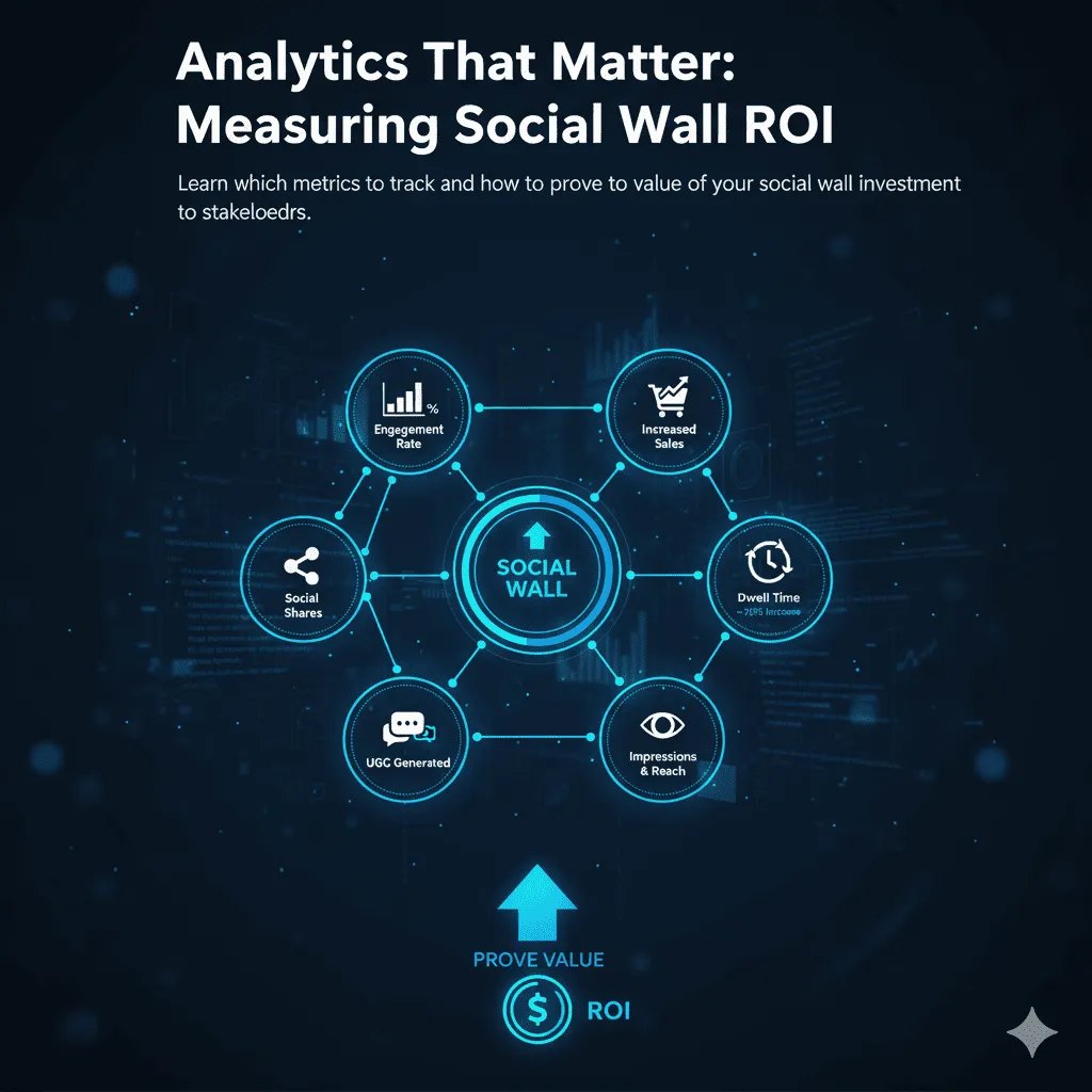 Analytics That Matter: Measuring Social Wall ROI